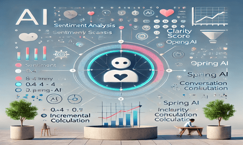 Learn how AI improves customer satisfaction by evaluating conversation health using Spring AI and OpenAI. Explore how **sentiment analysis, clarity scoring, and ticket prioritization** enhance helpdesk efficiency. This guide provides a deep dive into AI-powered conversation tracking and optimizing response quality.